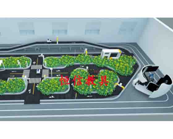 無(wú)人駕駛實(shí)驗(yàn)小型沙盤(pán)