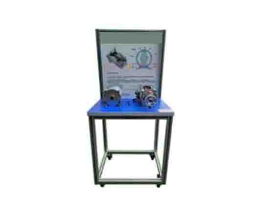 如何汽車永磁同步電機(jī)放在教學(xué)設(shè)備上運轉(zhuǎn)？