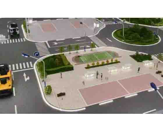 車路協(xié)同仿真實訓(xùn)沙盤