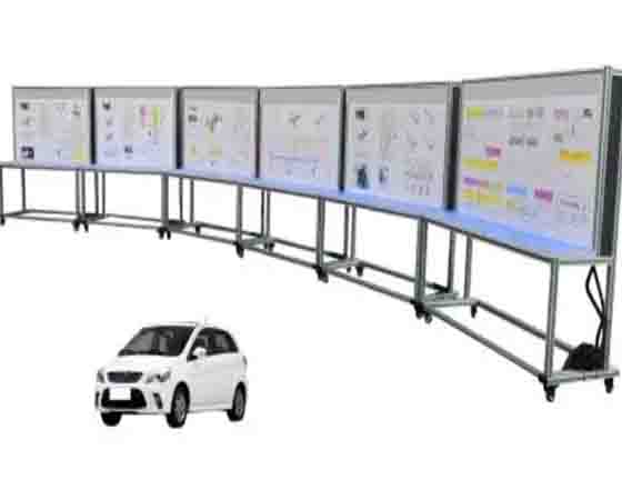 純電動汽車可視化教學(xué)實訓(xùn)平臺