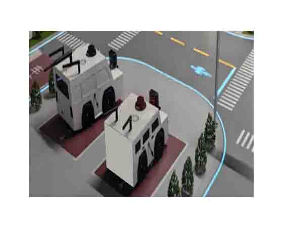 智能網(wǎng)聯(lián)仿真沙盤實訓裝置